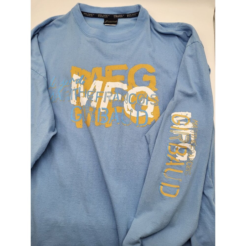 VTG 90’s Y2K MFG Marithe Francois Girbaud Long Sleeved Shirt Streetwear 3XL